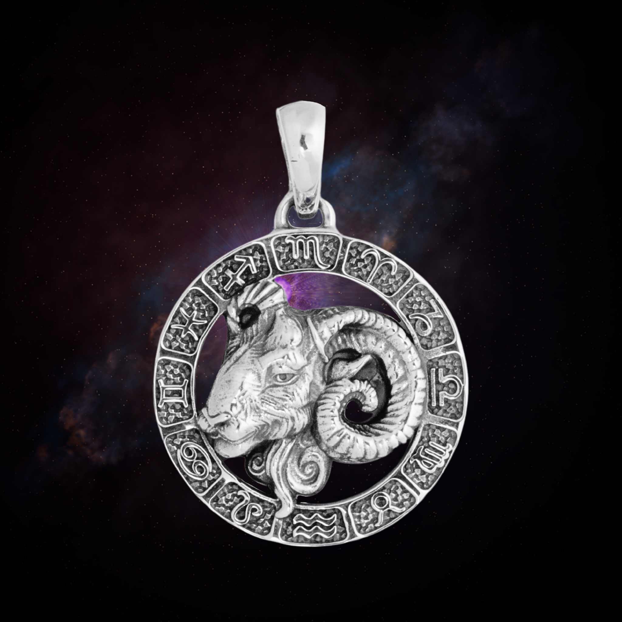 ARIES Silver Pendant