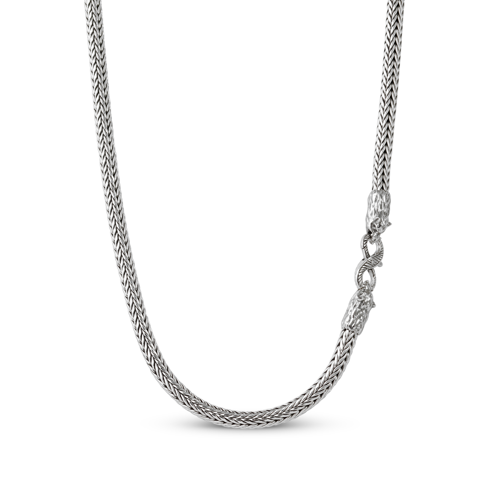 Boar Silver Necklace