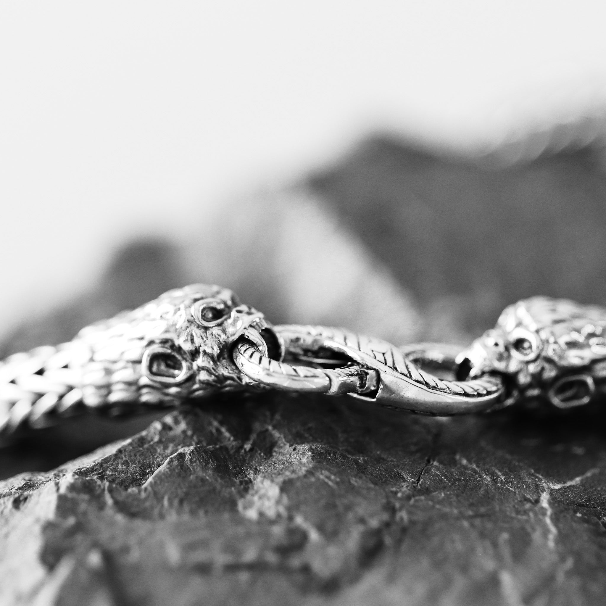 Baboon Silver Necklace - image 3