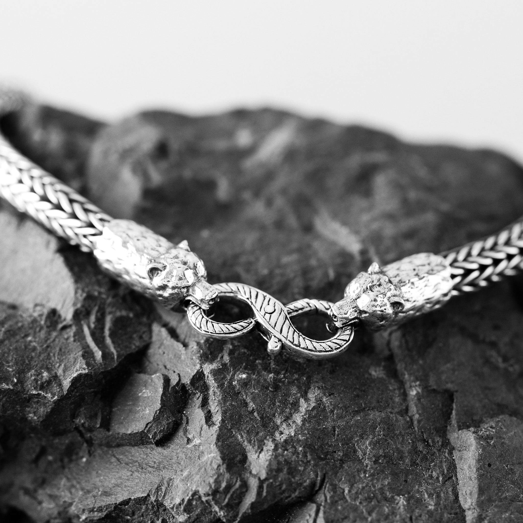 Bear Silver Necklace - image 2