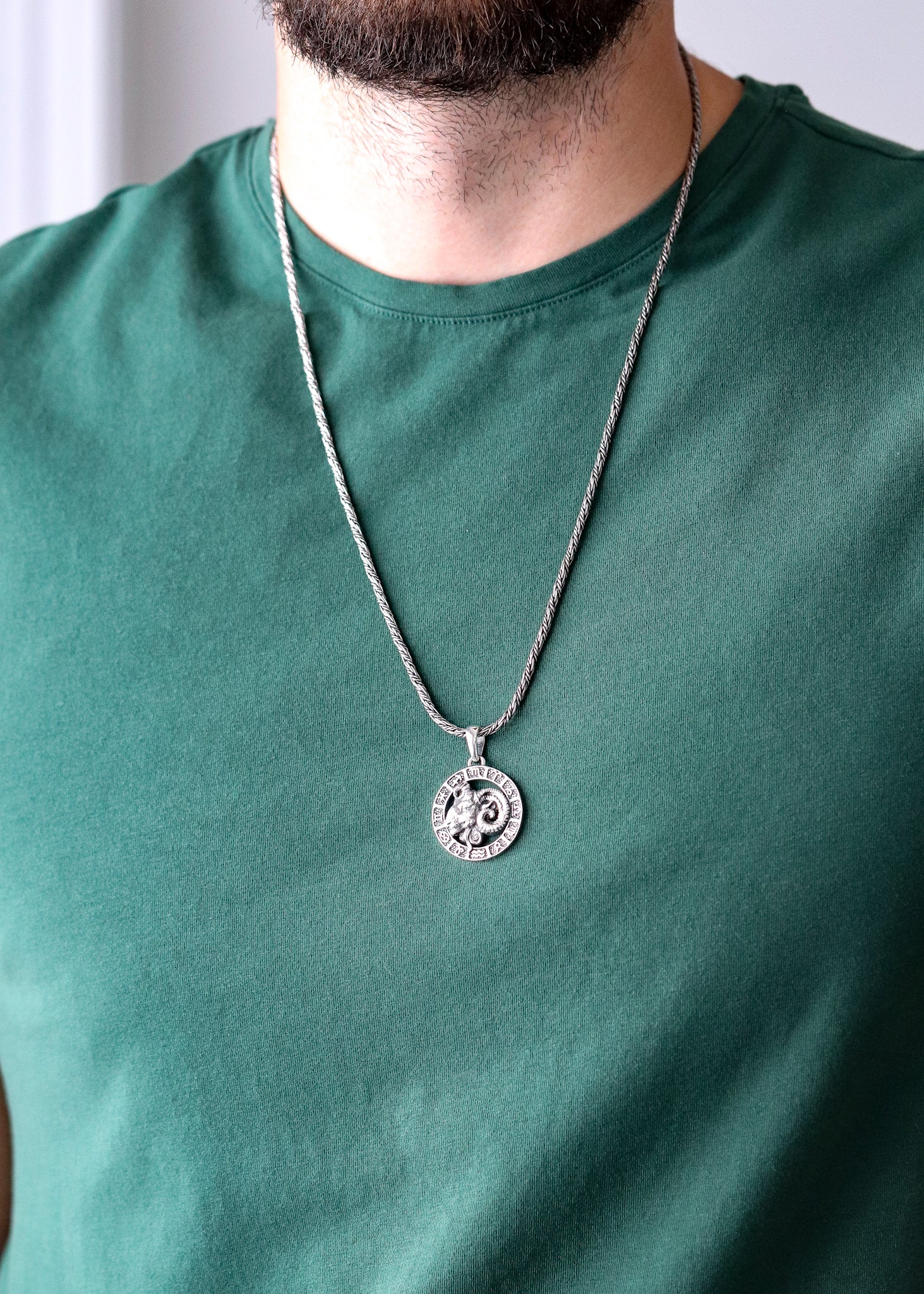 ARIES Silver Pendant - image 4