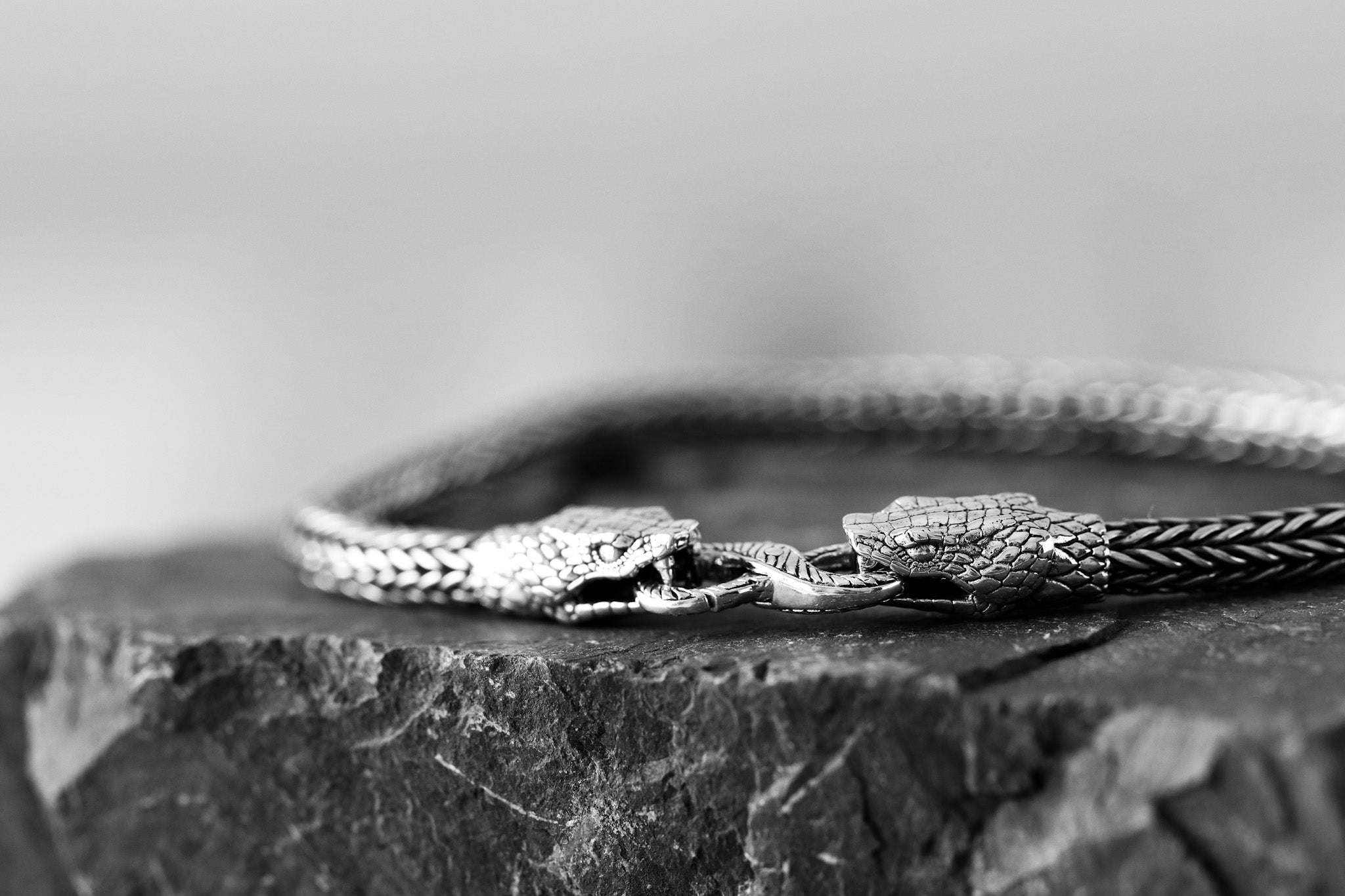 Cobra Silver Necklace - image 3