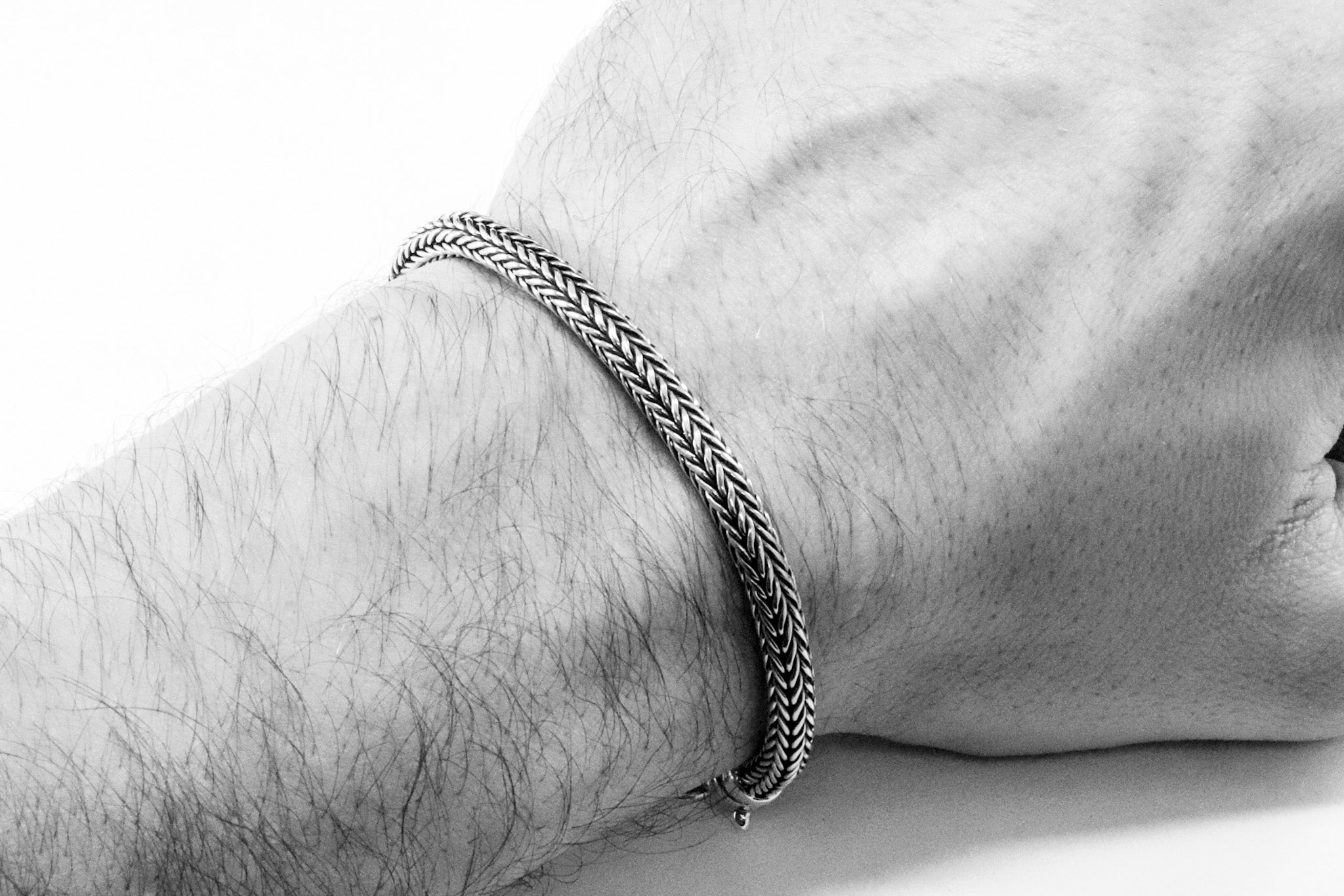 Baboon Silver Bracelet - image 5
