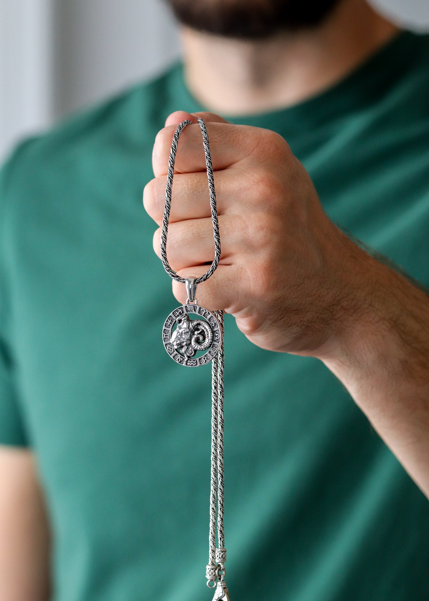 ARIES Silver Pendant - image 5