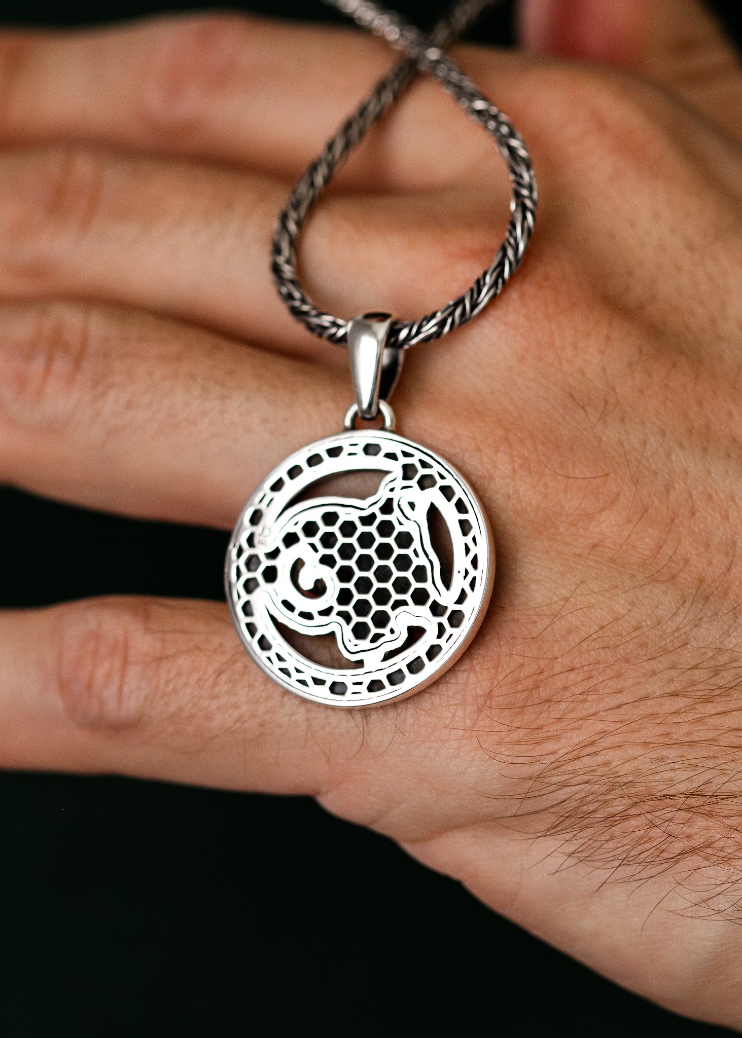 ARIES Silver Pendant - image 3