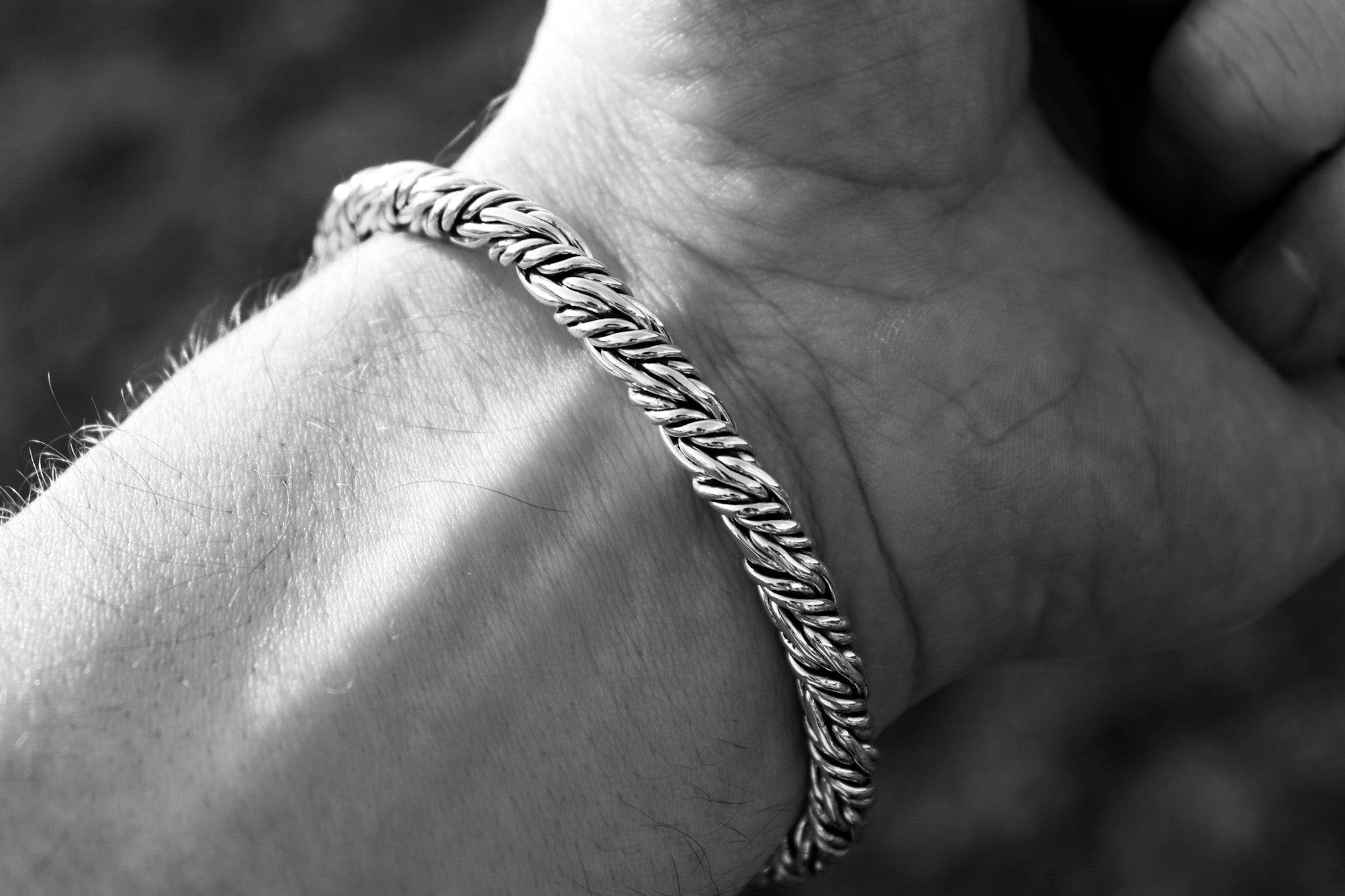 Bali silver bracelet (6 mm) - image 4