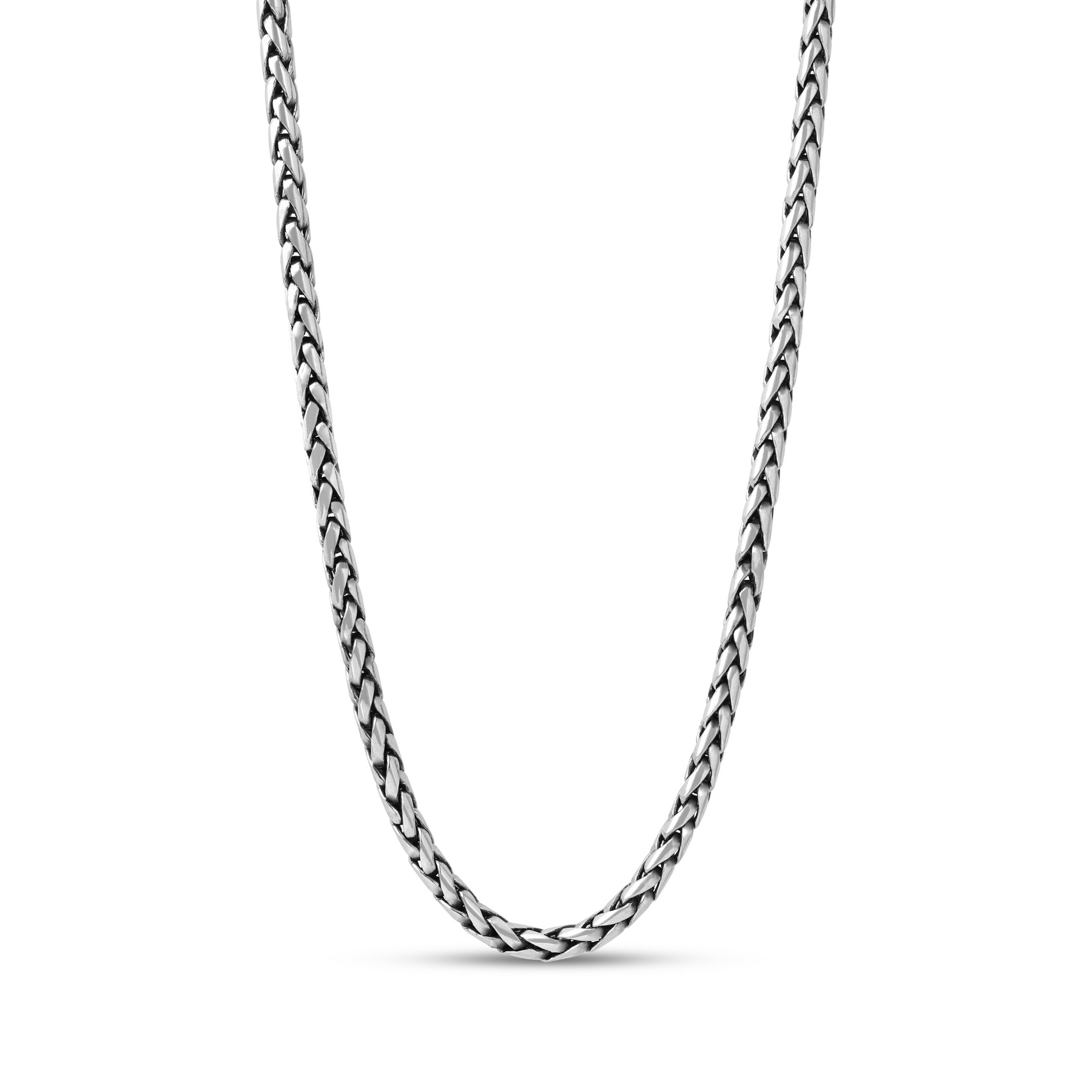 Bali Silver Necklace 4 mm