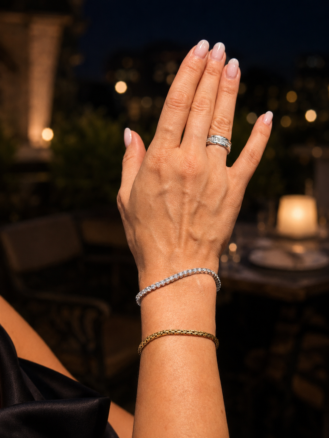 Dynamis Diamond Tennis Bracelet - image 2